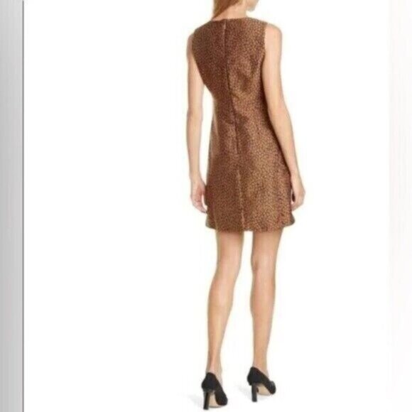 KATE SPADE - Flora Leopard Jacquard Dress- Size 14 - new with tags - Picture 12 of 12